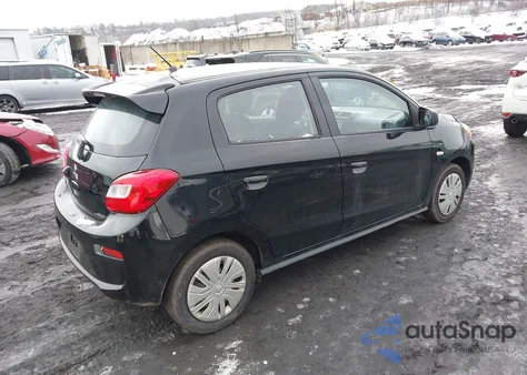 2020 Mitsubishi Mirage Es z USA, uszkodzony, nr VIN ML32A3HJ0LH003574